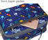 FlowFly Kids Lunch box Insulated Soft Bag Mini Cooler Back to School Thermal Meal Tote Kit for Girls, Boys, Astronaut...