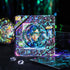 AurriiLeaf Cyberpunk Girl Holographic Stickers Set, 72PCS PET&Washi Ephemera for Scrapbooking, Junk Journaling, Crafting, DIY Projects, Diaries, a...