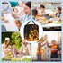 Video Game Lunch Box Gamepad Insulated Lunch Bag Reusable Cool Gamer Slogan Game Theme Lunch Box With Adjustable Shoulder Strap, Durable Lunch Tot...