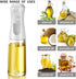 Oil Sprayer for Cooking- 200ml Glass Olive Oil Sprayer Mister, Olive Oil Spray Bottle, Kitchen Gadgets Accessories for Air Fryer, Canola Oil Sprit...