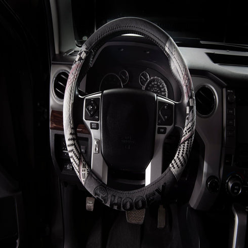 Hooey Steering Wheel Cover, Universal-Fit, Easy to Install for Cars, Truck, Van, SUV, Hazer (Baja)...