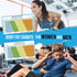 Body Fat Caliper - Skinfold Caliper - Check Your Fat Percentage at Home without Anyone's Help - Body Fat Charts and Instructions Included...