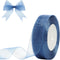 1 inch Sheer Organza Ribbon 50 Yards Royal Blue Chiffon Ribbon for gift wrapping Father's Day Wedding Bouquet crafts...