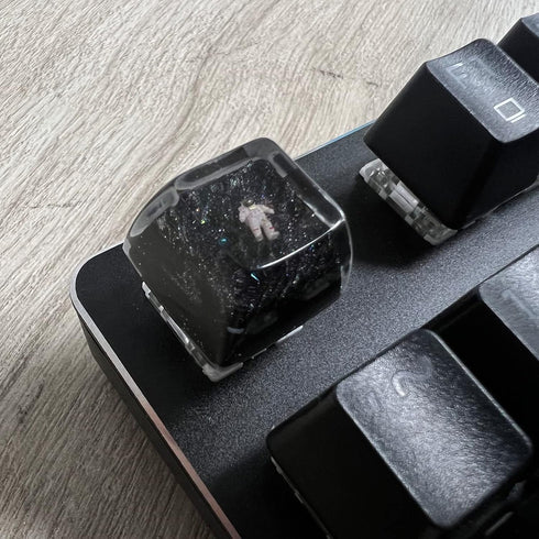 Custom Keycap Astronaut Keycap for MX Mechanical Keyboard Unique Gifts for Friend - 3...