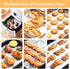 50Pcs 8x8 In Parchment Paper Sheets, White Parchment Paper for Baking, Square Baking Paper Sheets, Precut Parchment Sheets for Cookies, Cooking, F...