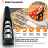 Premium-Ceramic-Knife-Sharpener - Versatile Kitchen Knife Sharpener Tool, Ideal for All Knives, Safe & Easy to Use...