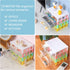 Small Drawer Organizer for Desk, Desktop Drawer Organizer with Clear Drawers, Plastic Desktop Storage Drawers 5.5" x 3.6" x 1.7"...
