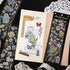 Vintage Flowers Stickers Set for Journaling - Maxleaf 12Sheets Clear Waterproof 3D Flowers Scrapbook Supplies Gold Foil Stickers Pack for Art Bull...