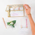 Polite Society Recipe Cards Set 55 Double Sided Recipe Cards 4x6 inches. Thick Card Stock...