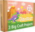 jackinthebox Dinosaur Toys for Kids 3-5,3-in-1 Dino Dress-Up Kit, Arts and Crafts for Boys and Girls, Dinosaur Costume, Great Gift for Kids Ages 3...