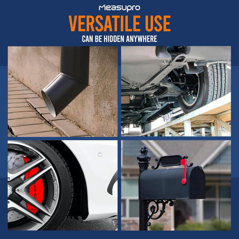 Magnetic Key Holder for Car - 3 Pack - 1 size - Car Key Hider & More - Strong Magnets - Rugged Black Plastic Cases...