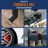 Magnetic Key Holder for Car - 3 Pack - 1 size - Car Key Hider & More - Strong Magnets - Rugged Black Plastic Cases...