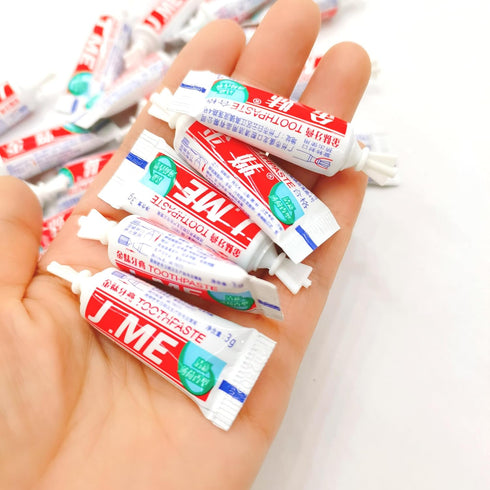 Jm Travel 0.1ounce Pocket Toothpaste for Hotel Outdoor Activities Camping Personal Teeth Care Agent Pack of 50...