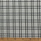 White-Black Checkered Plaid Fabric Width 57 Inches Yarn Dyed Polyester for DIY Sewing (2 Yard pre Cut)...