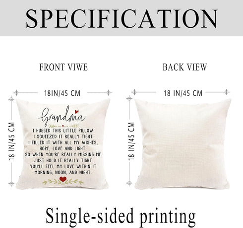 pinata Grandma Gifts from Grandchildren?Grandma Birthday Gifts?Pillow Covers Gifts from Grandkids?Pillow Cover for Grammy, Decorative for Sofa Pil...