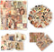 100Pcs Scrapbook Craft Paper Kit for Scrapbook Journaling Supplies ,Scrapbook Beauty Stickers Aesthetic for Scrapbooking Supplies,Bullet Junk Jour...