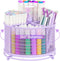 360-Degree Rotating Pencil Holder, Art Supply Storage Desk Organizers and Accessories, Pen Holder for Desk, Marker Organizer for School Office Sup...