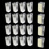 50Pcs Self Adhesive Clips 1Inch Double-Sided Adhesive Spring Clips Plastic Photo Sticky Clips Small Wall Tapestry Clips for Home Teachers Office C...