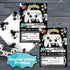 WERNNSAI Watercolor Video Game Party Invites - 20 Set Fill-in Invitations with Envelopes for Boys Game Theme Birthday Party Supplies Double-Sided ...