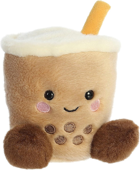 Aurora® Adorable Palm Pals™ Milky Tea Boba™ Stuffed Animal - Pocket-Sized Play - Collectable Fun - Brown 5 Inches...
