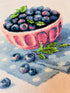 RIOLIS Counted Cross Stitch kit 2168 Ripe Blueberry...