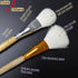 Gilding Brush Set, 7 Pieces Versatile Goat Hair Blending Mop Brushes for Acrylic Painting Wartercolor Foil Gold Leaf Flakes Sheets...
