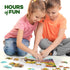 Glow in The Dark 100 Piece Dinosaur Puzzle for Kids - Dinosaurs Jigsaw Puzzles Toys for Boys & Girls Ages 6-8 - Christmas Birthday Gifts for Age 6...