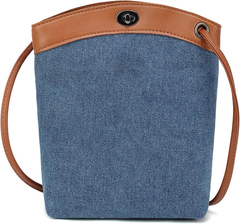 Crossbody Purses for Women Trendy Denim Small Cross Body Bag for Cell Phone Wallet...