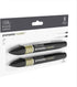 Winsor & Newton Promarker Metallic, Set of 2, Gold...