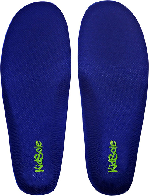 Children's Memory Foam Starry Shield Arch Support Insole for Comfort, Cushion & Arch Support by KidSole ((24 CM) Kids Size 2-6)...