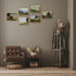 Framed Canvas Wall Art Home Decor Forest in Oil Painting Canvas Prints Wall Decor for Bedroom Bathroom Livingroom Decor Office Wall Art (Landscape...
