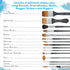 Princeton Aqua Elite Paintbrush, Size 6, Matte Black...