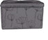 Everything Mary Collapsible Sewing Kit Organizer Box, Grey floral - Supplies Storage Basket for Supplies and Accessories - Organization for Thread...