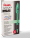 Pentel R.S.V.P. Razzle-Dazzle Ballpoint Pen, Medium Line, Green Barrel, Black Ink, Box of 12 (BK91RDD-A)......