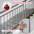 CM Child Safety Rail Net Balcony Protective Net Stair Railing Proof Mesh Banister Safety Guard with Zip Ties for Protect Baby Pets Toys Falling, U...