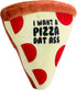 Seymour Butz Plush Pizza - Funny Stuffed Animal Valentine for Girlfriend, Boyfriend, Husband or Wife...