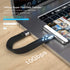 Short USB C to USB C Cable, USB 3.2 Gen 2 Type C Cable 10Gbps Data Transfer 100W PD Fast Charge Cable FPC Design, 4K@60Hz Video Output, Thunderbol...