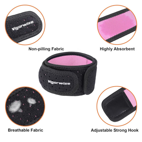 Achilles Tendonitis Brace, 1Pcs Adjustable Achilles Ankle Strap for Women, Pink Ankle Brace with Silicone Pad for Achilles Pain, Running, Cycling,...