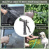 Hose Nozzle 2 Pack, Full Size Pistol Grip Water Nozzle Sprayer with Threaded Front, High Pressure Nozzle, Adjustable Spray Water Flow for Watering...