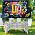 Early 2000s Theme Backdrop Hip Hop Graffiti Back to 00's Party Banner Background 71x43.3 Inch Fabric Wall Table Decorations Photo Booth Props...