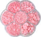 Chenkou Craft 3000PCS 1 Box Pink Round Flatback Imitation Half Pearls Bead Loose Beads Gem (Pink)...