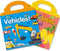 Reusable Sticker Book for Kids 2-4, 2 Sets Vehicle & Dinosaur Sticker Busy Book Educational Learning Toys Travel Stickers Quiet Activity Books for...