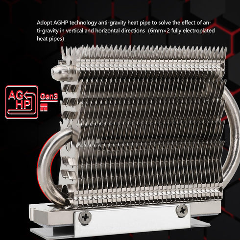 Thermalright HR-09 2280 PRO SSD heatsink, Double-Sided Heat Sink, with Thermal Silicone Pad for M.2 SSD Hard Disk, PC and Computer, Contains a Hea...