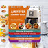 ???????? 200 ?????????? Air Fryer Cheat Sheet Magnets Cooking Guide Booklet, Air Fryer Cooking Guide, Air Fryer Magnetic Cheat Sheet Set, Air Frye...