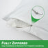 Gogreen Bamboo Rayon Waterproof Pillow Protector, Breathable Pillow Cover, Cooling Pillow Case Protector with Zipper, Super Soft Pillow Case Cover...