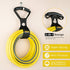 LuBanSir 3 Pack Extension Cord Organizer, 22" Portable Hook and Loop Storage Straps with Grommet Fit Extension Cords, Cables, Ropes, Garden Water ...