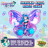 YoYa Toys Mermaid Butterfly Ring Toss Handheld Game - Games for Kids Handheld with Underwater Princess, Classic-Style Retro Game, Portable & Trave...