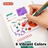 Shuttle Art Multicolor Pens, 23 Pack 6-in-1 0.7mm Retractable Ballpoint Pens for Office School Supplies Students Children Gift...