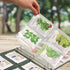 Samsill 40 Pack Heavy Weight 4 Pocket Garden Seeds Storage Clear Sheet Protectors, Seed Organizer, Each Pocket Measures 3.5" x 5.25", Fits in Stan...