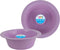 Platinum Pets Switchin Slow Eating Stainless Steel Wide Rimmed Dog/Cat Bowl 50 oz, Sweet Lilac, Large...